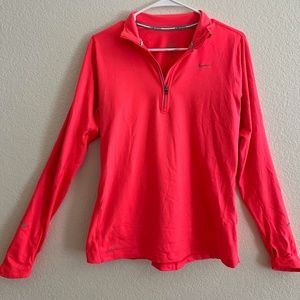 Nike 1/4 Zip pullover Dri fit